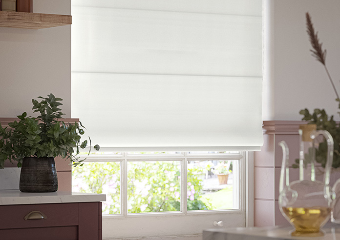 Menton, Grey Haven - Twist&Fit Roman Blind - Image 5